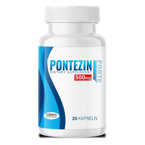 Adema Natural® Pontezin V2 Kapseln - Potenz Alternative für den aktiven Mann 500 mg