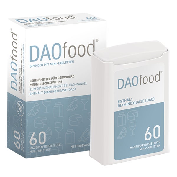 DAOFOOD DIAMINOXIDASE- ENZYM TABLETTEN 60STK 60 St
