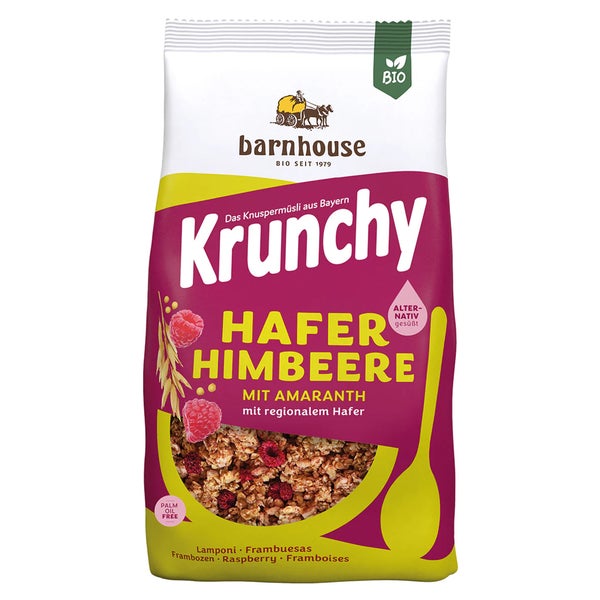 Barnhouse Bio Krunchy Hafer-Himbeere mit Amaranth 375 g