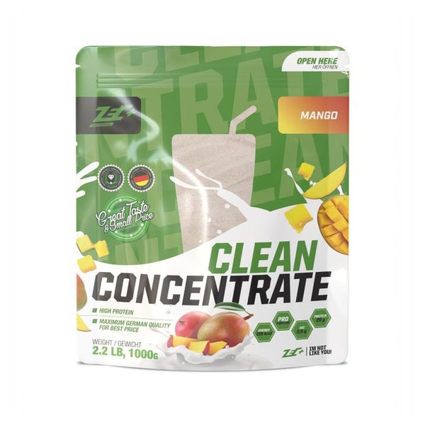 ZEC+ CLEAN CONCENTRATE Protein/ Eiweiß Mango 1000 g