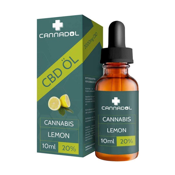 Cannadol Zitrone 20% CBD Öl 10 ml
