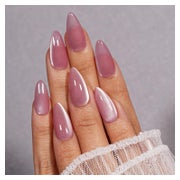 Künstliche Fingernägel Press On Acryl Mandel Glitzer Bling r 1 St