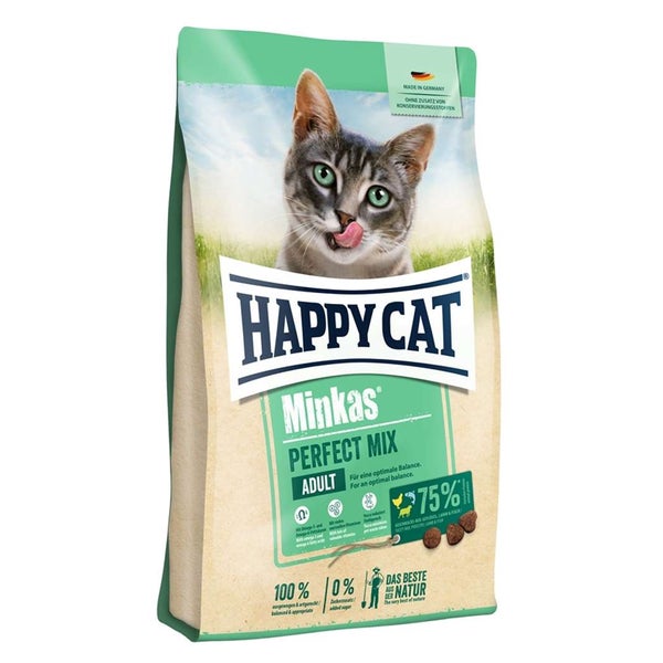 Happy Cat - Minkas Perfect Mix Geflügel, Fisch & Lamm 10 kg