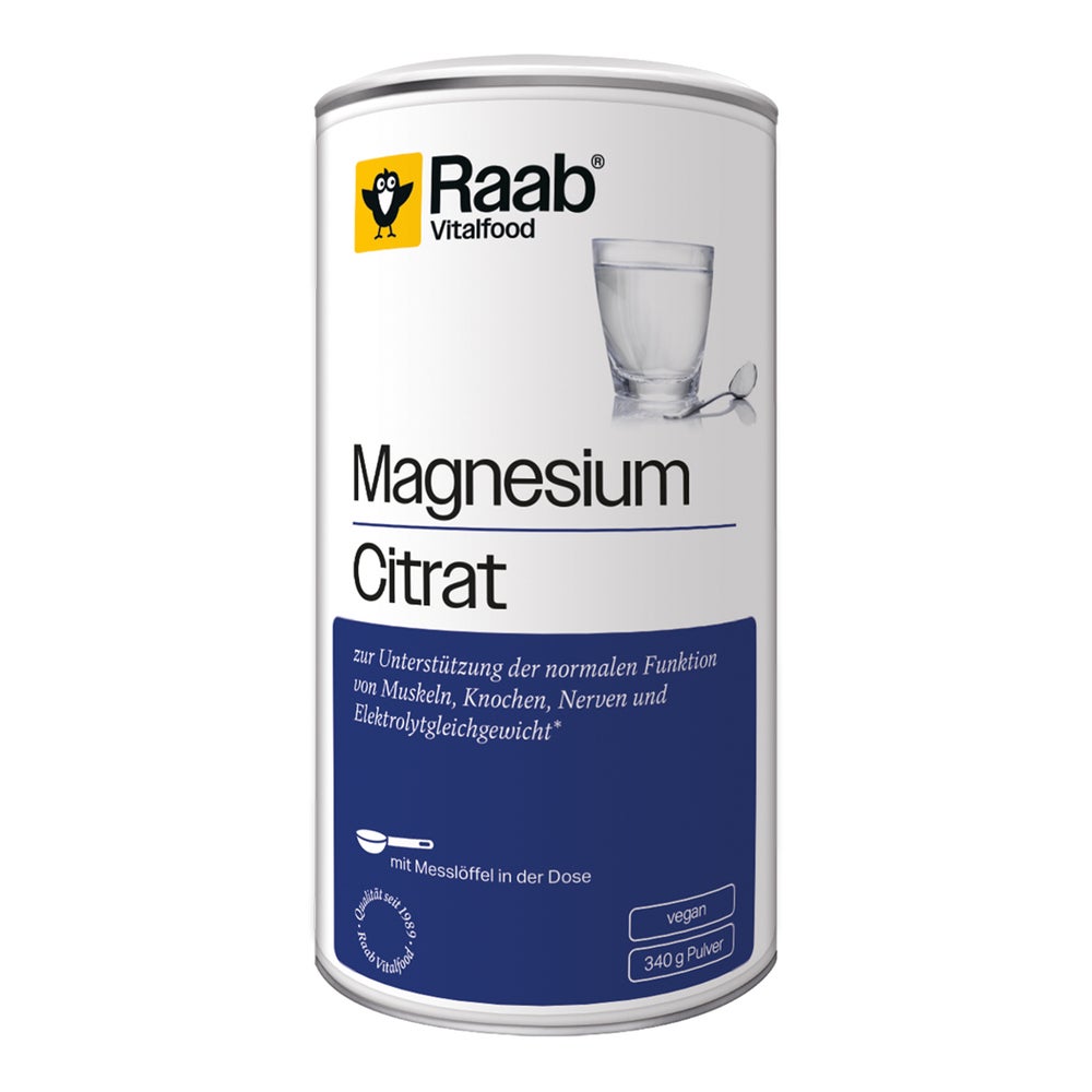 Raab Vitalfood Magnesiumcitrat Pulver 340 g