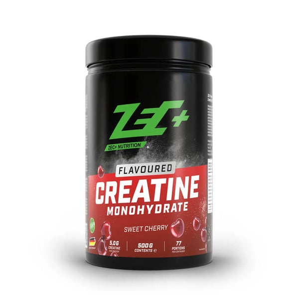 ZEC+ FLAVOURED CREATINE MONOHYDRATE 500g Sweet Cherry 500 g