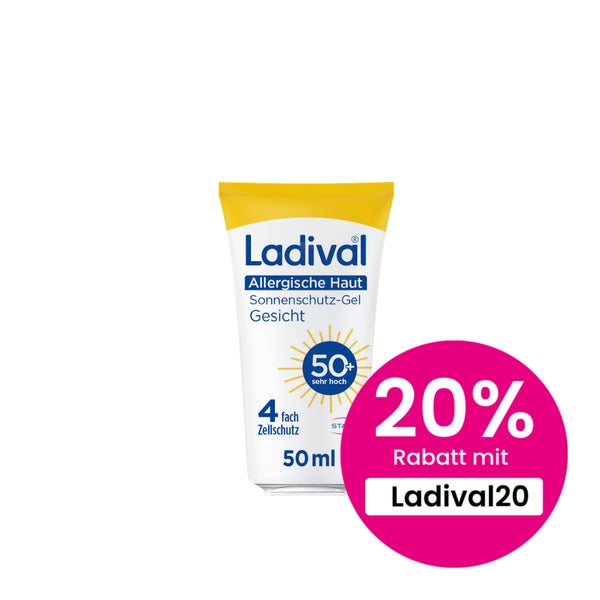 Ladival Allergische Haut Gel Gesicht LSF50+ 50 ml