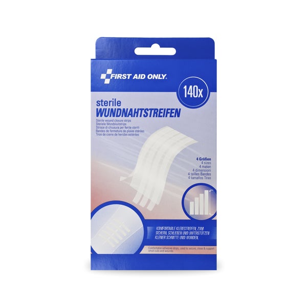 First Aid Only Sterile Wundnahtstreifen 140 Stück 140 St
