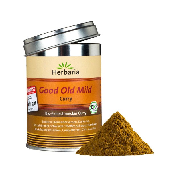 Herbaria - Good Old Mild Curry bio 80 g