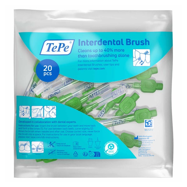 TePe Interdentalbürsten Grün 0,8 mm ISO 5 20 St