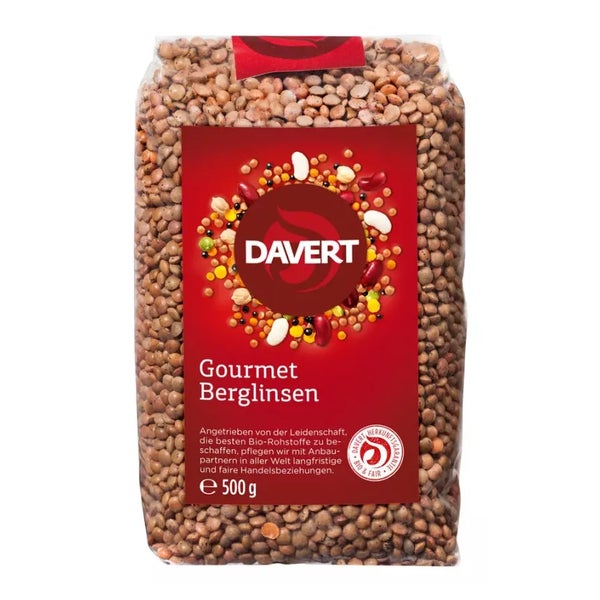 Davert - Gourmet Berglinsen 500 g