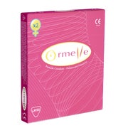 Produktabbildung: «Female Condom» – Frauenkondome aus Latex, 2 Stück, 74 mm (2 Kondome) 2 St