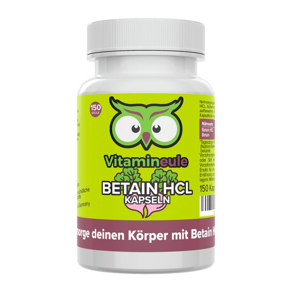 Vitamineule® Betain HCL Kapseln 650 mg 150 g