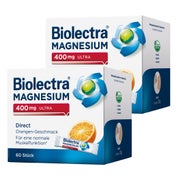 Biolectra MAGNESIUM Doppelpack 2X60 St