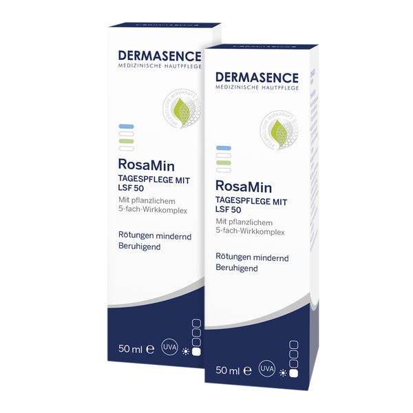 Doppelpack Dermasence Rosamin Tagespfl. 2X50 ml