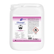 Meditrade Ethasept Händedesinfektionsmittel – alkoholisch, VAH-gelistet, parfümfrei - 5 Liter – Kanister