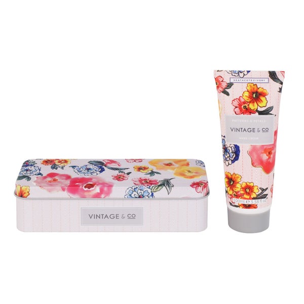 Heathcote & Ivory Patterns & Petals - Handcreme in der Blech Dose 100 ml