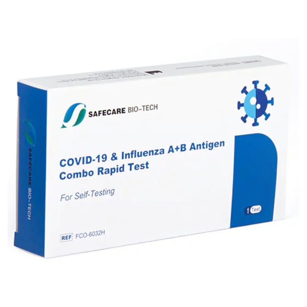 20 x Safecare 3in1 Kombitest- Covid19 + Infl. A + B