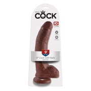 King Cock - Naturdidlo mit Hoden 23cm