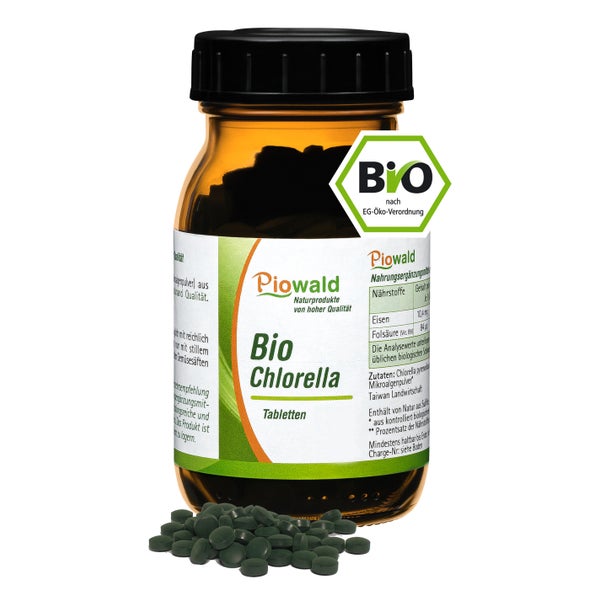Piowald BIO Chlorella Tabletten 80 g