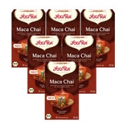 Yogi Tea - Maca Chai Bio Gewürztee | 6 x 35,7g 6x17 St