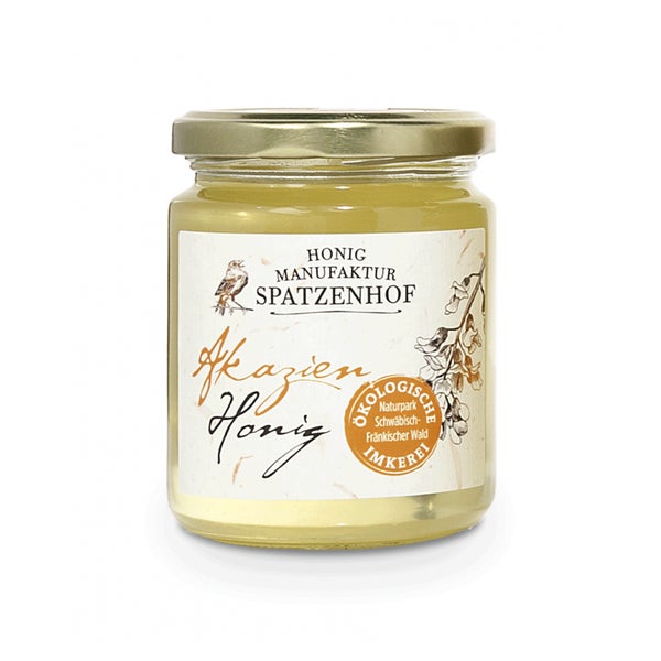 Spatzenhof - Bioland Akazien-Honig 340 g