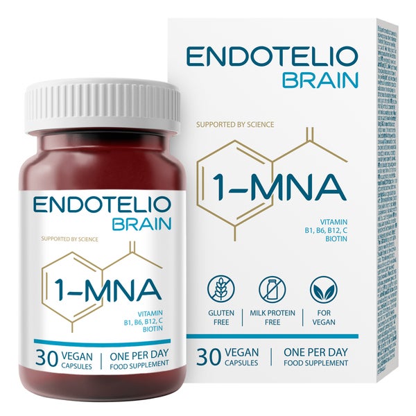 Endotelio 1-MNA BRAIN Kapseln – NAD+ Optimierung 30 St