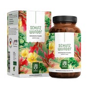 Produktabbildung: Antioxidantien Komplex mit NAC, L-Glutation, Astaxanthin und Brokkoli-Extrakt - SCHUTZWUNDER - 90 vegane Kapseln - NATURTREU® 90 St