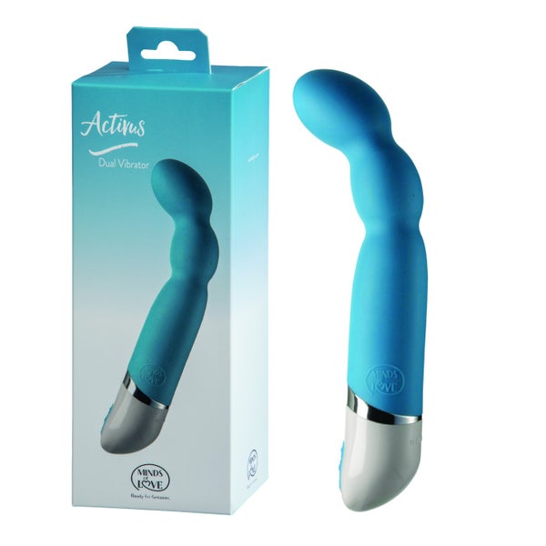 MINDS of LOVE - Activus Dual Vibrator Blue 1 St