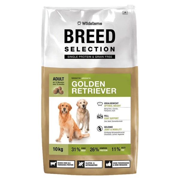 Wildsterne Breed Golden Retriever 10,2 kg