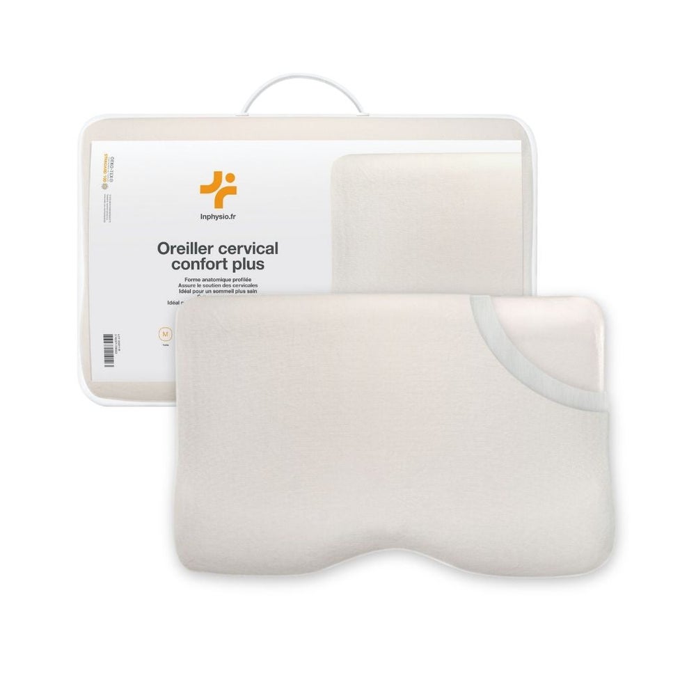 INPHYSIO Ergonomisches Zervikalkissen, Memory-Foam Confort 1 St