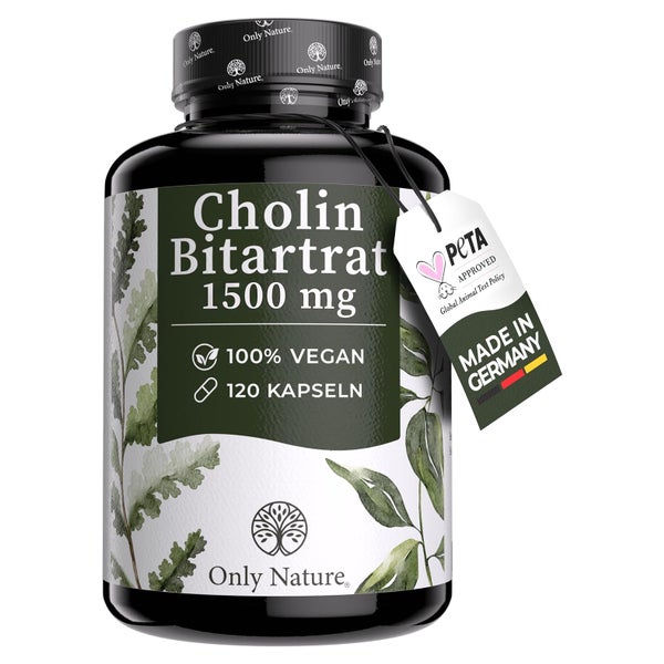 Only Nature Cholin 700 mg – 120 Leber Kapseln 120 St