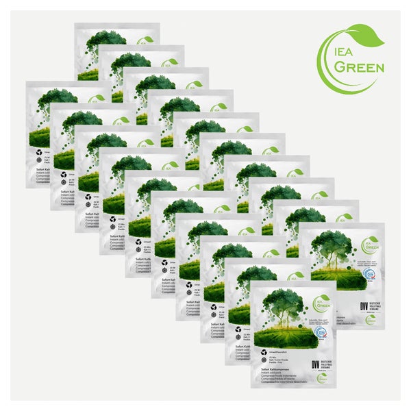IEA Green Sofort Kalt Kompresse - 20er Box 20 St
