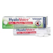 Tetesept Hyalovoice Hals Rachen Stimme Lutschtabl. 20 St