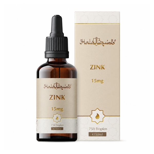 Halal Food - Zink Tropfen - 15mg pro Tag - ohne Zusätze 30 ml