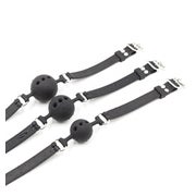 Emerenz -Full Silicone Ball Gag-M Schwarz 1 St