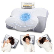 LUOFNI Memory Foam Seiten Rücken Bauchschläfer Kissen Federw 1 St