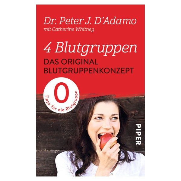 4 Blutgruppen – Das Original-Blutgruppenkonzept 1 St