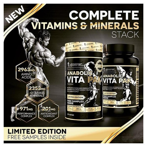Kevin Levrone Anabolic VITA PAK - 30 Portionen 30 St