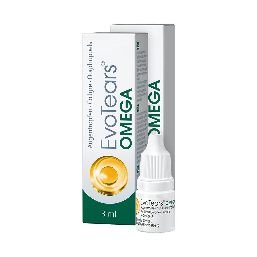 EvoTears OMEGA Augentropfen 2-Pack 2X3 ml