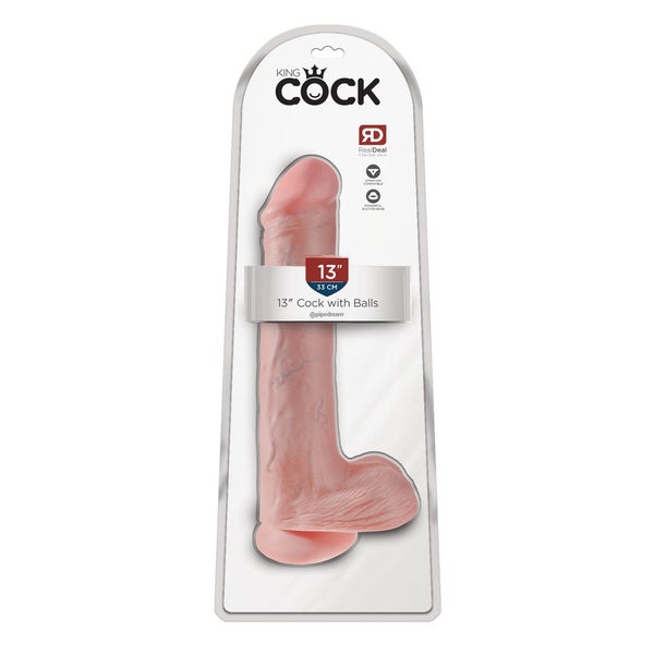 King Cock - Naturdildo mit Saugfuß