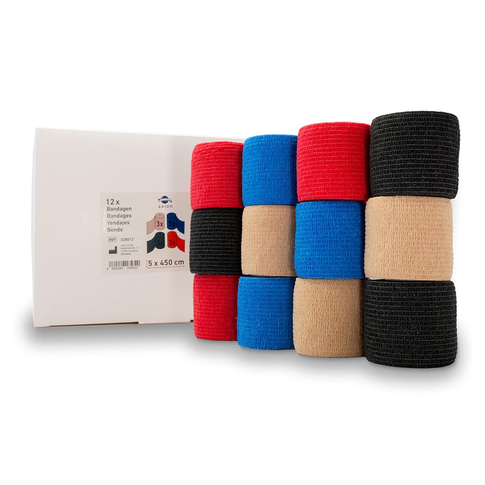 axion® Haftbandage  5 cm Breite, selbstklebend 12 St