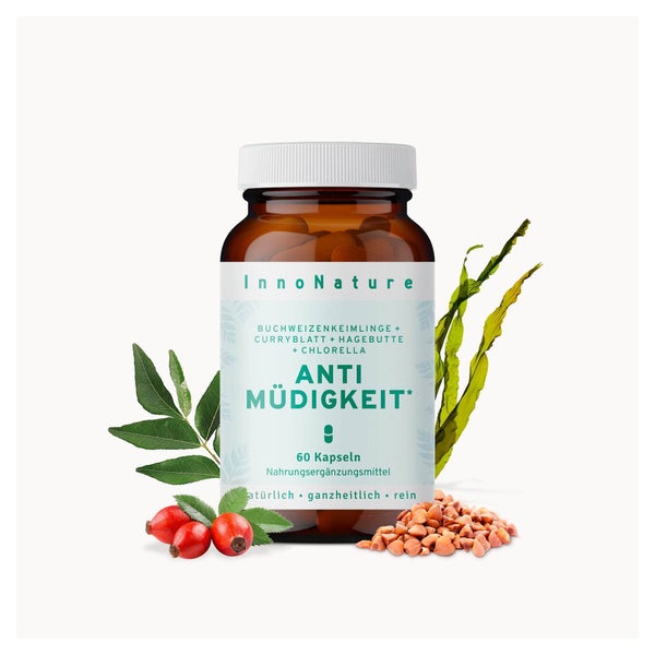 InnoNature Anti Müdigkeit Kapseln 60 St