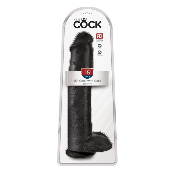 King Cock - Naturdildo mit Saugfuß