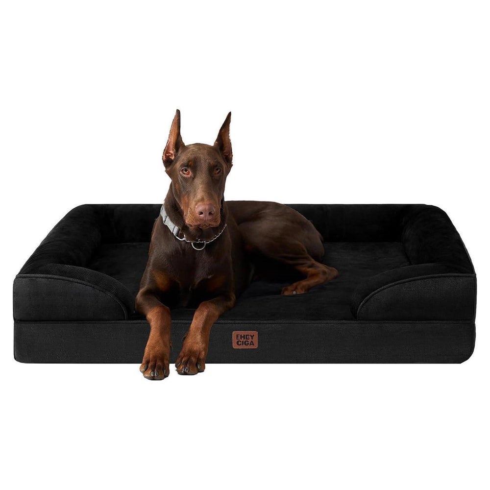 Hundebett Orthopädisches Memory Foam L 132 x B 104 x H 20 cm 1 St