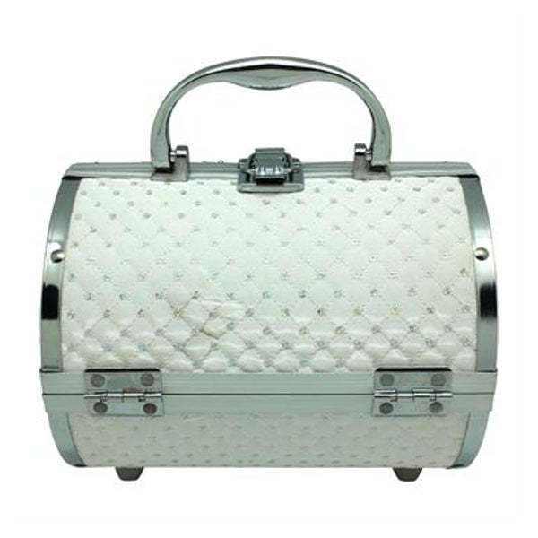 UNIQ Beauty Box & Schmuckkästchen aus Aluminium, Weiß