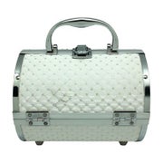 UNIQ Beauty Box & Schmuckkästchen aus Aluminium, Weiß