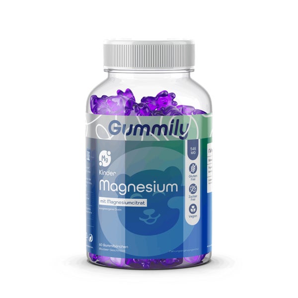 Kinder Magnesiumcitrat Blaubeere 60 St