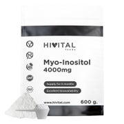 Myo-Inositol 4000 mg | 600 Gramm veganes Pulver 600 g
