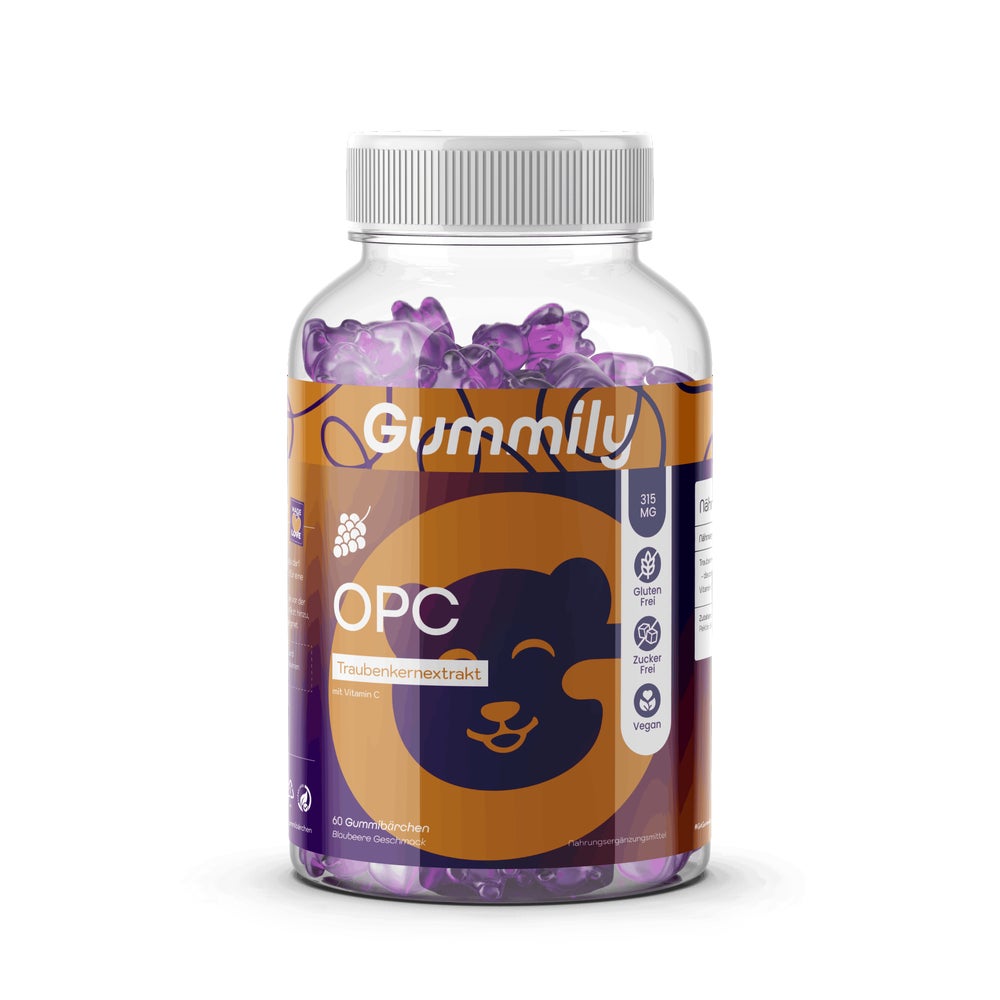 OPC Traubenkernextrakt mit Vitamin C & E Zellschutz 60 St