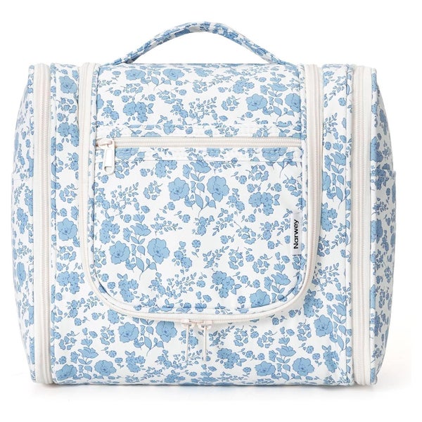 Kulturbeutel Damen Herren Kulturtasche Groß A-kleine Blaue B 1 St